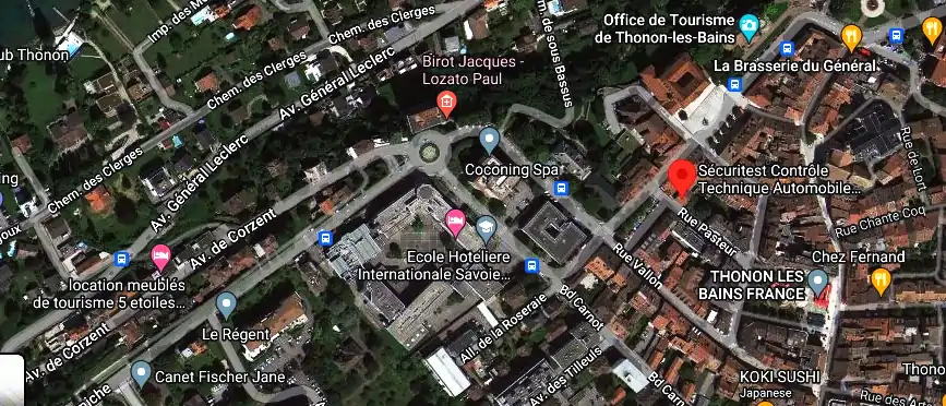 Prix contrôle technique à Thonon-les-Bains