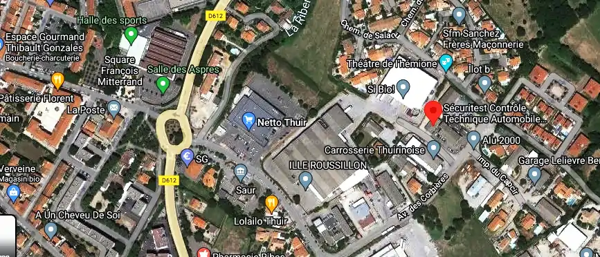 Prix contrôle technique à Thuir