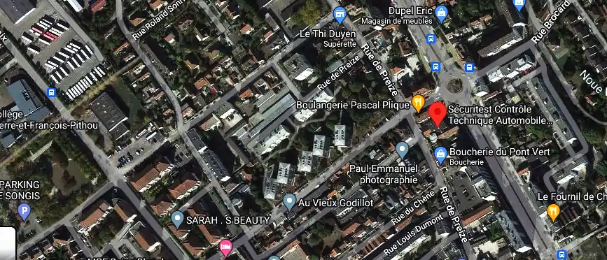 Prix contrôle technique à Troyes