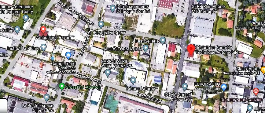 Prix contrôle technique à Valence