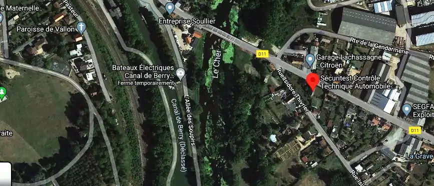 Prix contrôle technique à Vallon-en-Sully