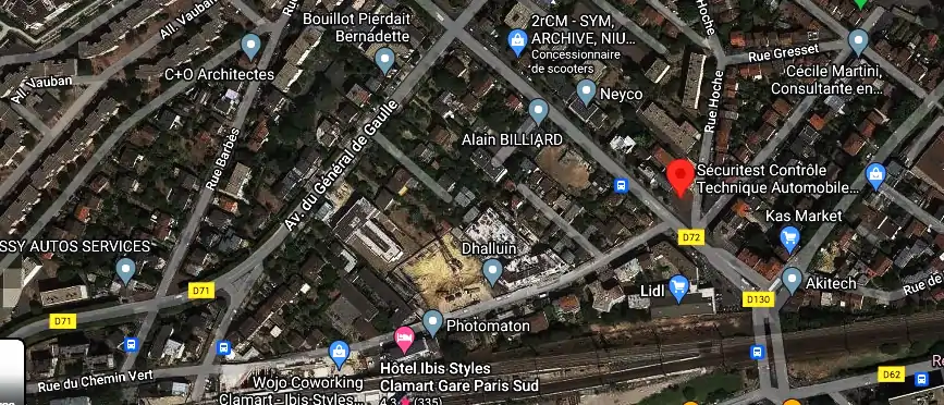 Prix contrôle technique à Vanves