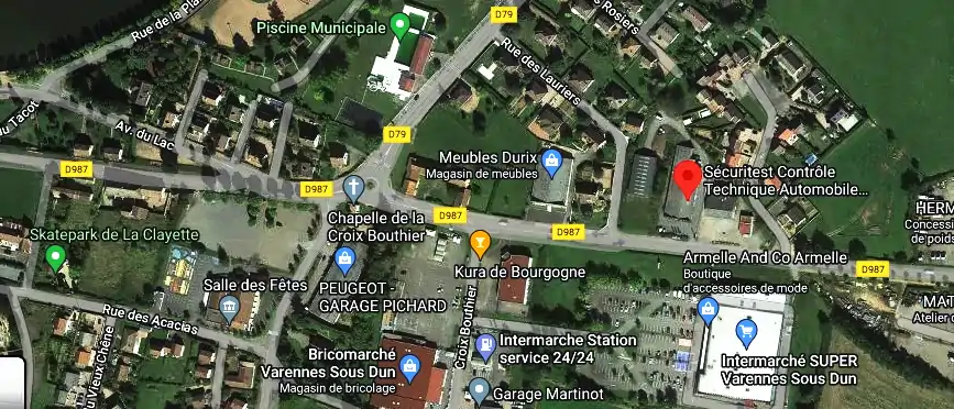 Prix contrôle technique à Varennes-Sous-Dun