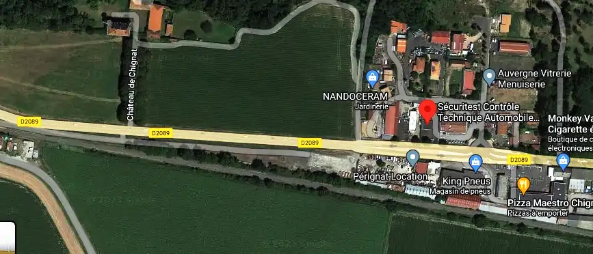 Prix contrôle technique à Vertaizon