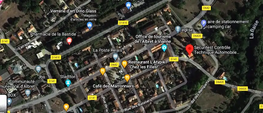 Prix contrôle technique à Vianne