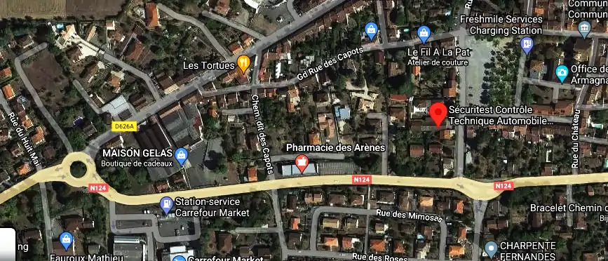 Prix contrôle technique à Vic-Fezensac