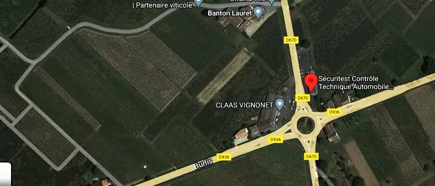 Prix contrôle technique à Vignonet