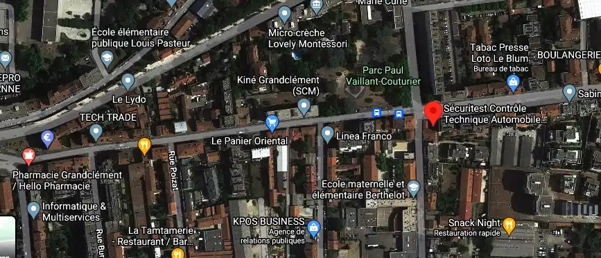 Prix contrôle technique à Villeurbanne