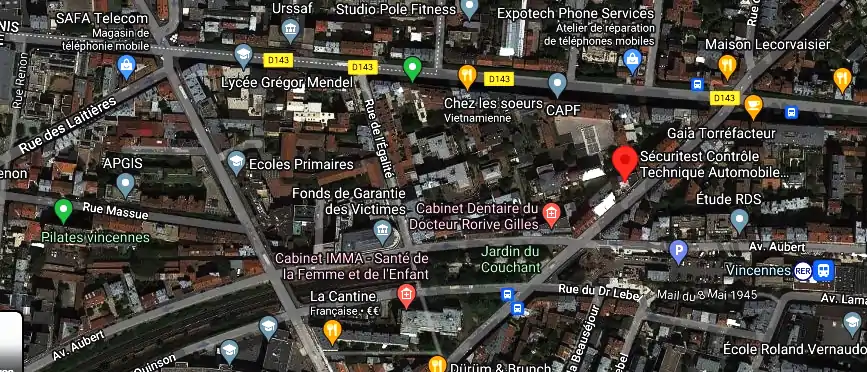 Prix contrôle technique à Vincennes