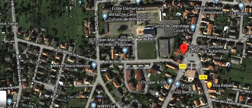 Prix contrôle technique à Wittelsheim