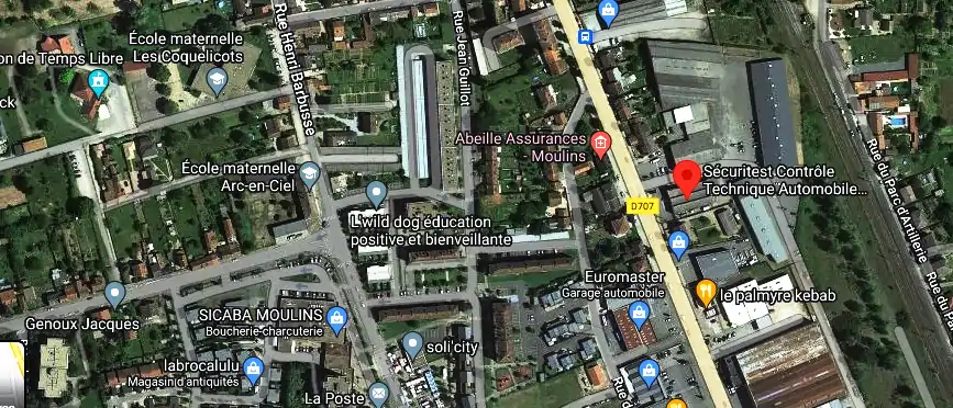 Prix contrôle technique à Yzeure