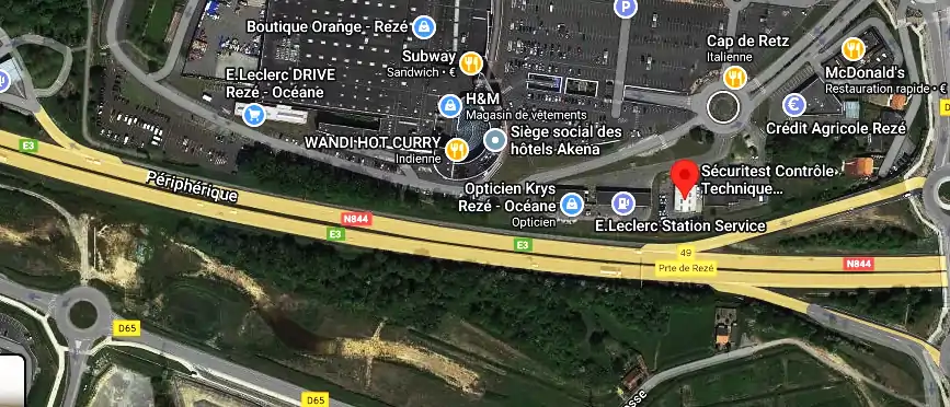 Prix contrôle technique à Rezé