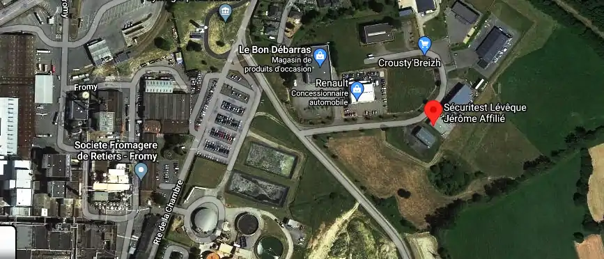 Prix contrôle technique à Retiers