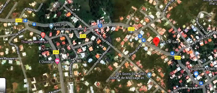 Prix contrôle technique à 1056 D13, Le Lamentin 97232, Martinique