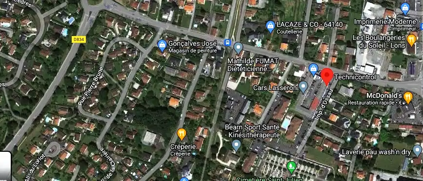 Prix contrôle technique à Lons