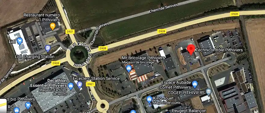Prix contrôle technique à Pithiviers