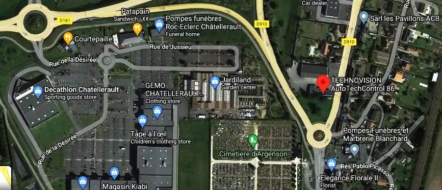 Prix contrôle technique à Châtellerault