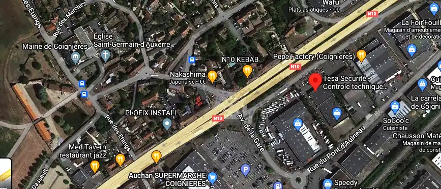 Prix contrôle technique à Coignières