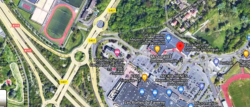 Prix contrôle technique à Taverny