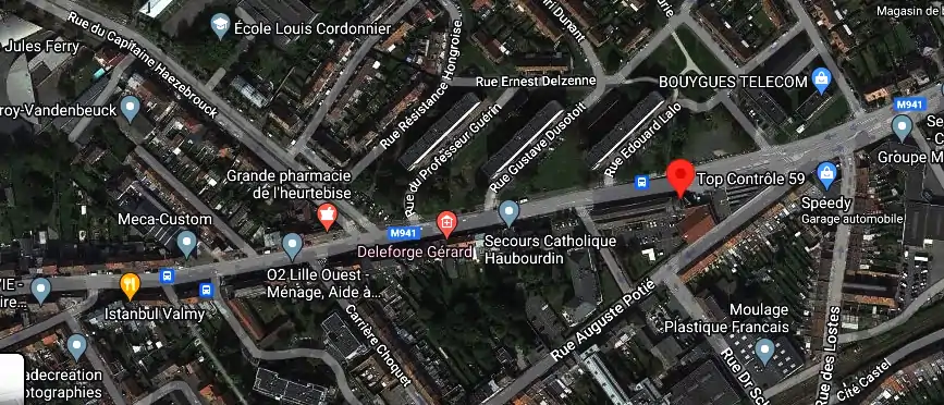 Prix contrôle technique à Haubourdin