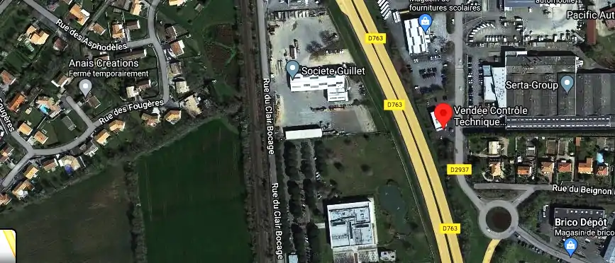 Prix contrôle technique à Le Poiré-sur-Vie