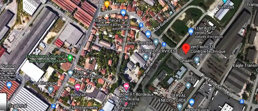 Prix contrôle technique à Floirac
