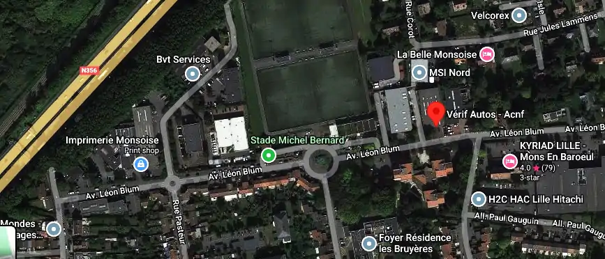 Prix contrôle technique à Mons-en-Barœul