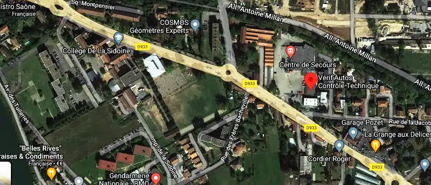 Prix contrôle technique à Trévoux