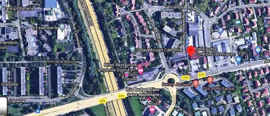 Prix contrôle technique à Saint-Apollinaire