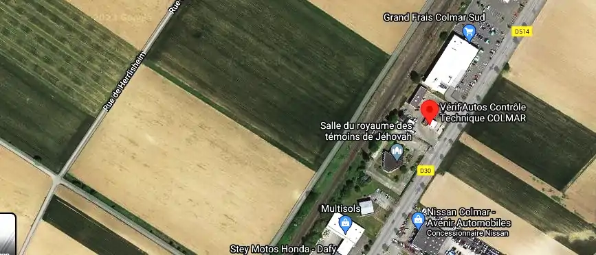 Prix contrôle technique à Colmar