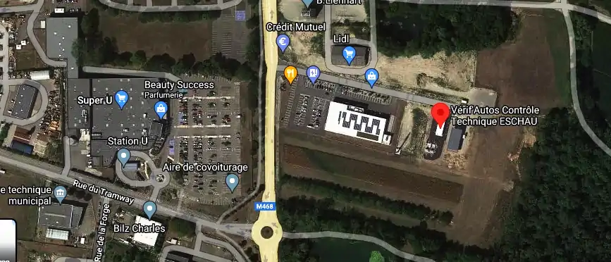 Prix contrôle technique à Eschau