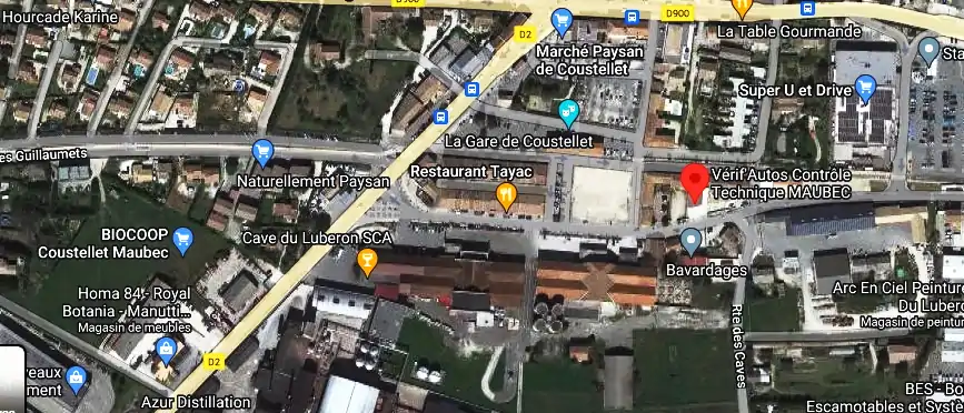 Prix contrôle technique à Maubec