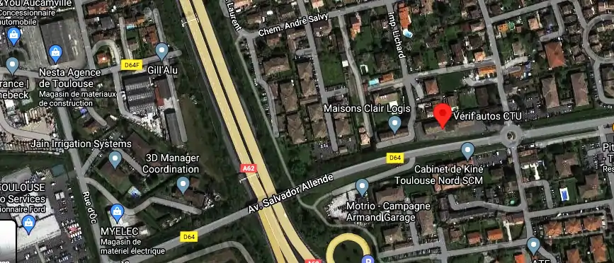 Prix contrôle technique à Aucamville