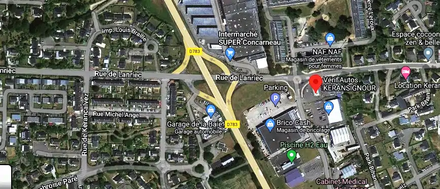 Prix contrôle technique à Concarneau