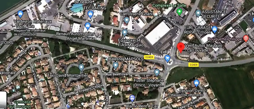 Prix contrôle technique à Mauguio