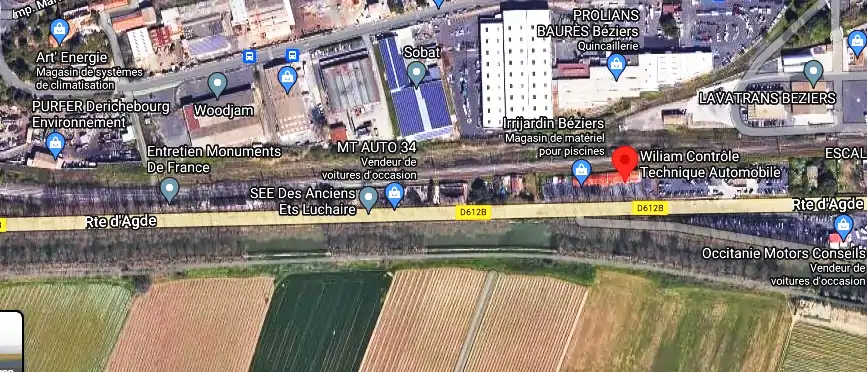 Prix contrôle technique à Béziers