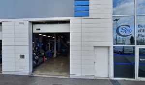 Centre contrôle technique DEKRA à Chaponnay